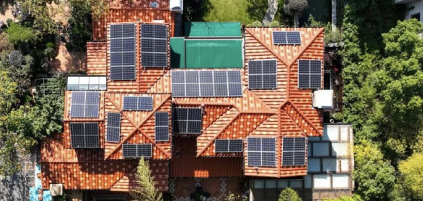 蔚蓝风景线｜屋顶别墅开启绿碳新生活